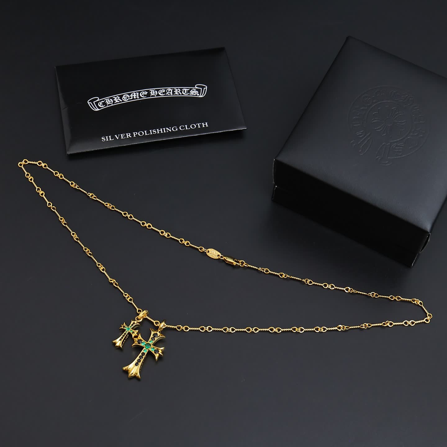 Chrome Hearts Cross Pendant Necklace